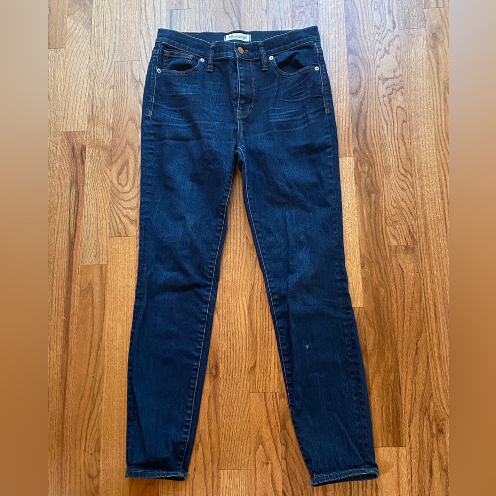 Madewell high-rise skinny jeans size 27